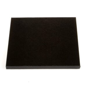 Cake Board Black 9" Square Masonite MDF 5MM - 10 Pack