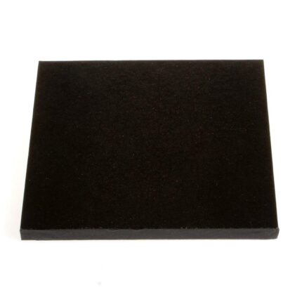 Cake Board Black 9" Square Masonite MDF 5MM - 10 Pack