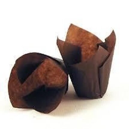 Small Cafe Style Chocolate Muffin Cases P30 - 500 P/Pack