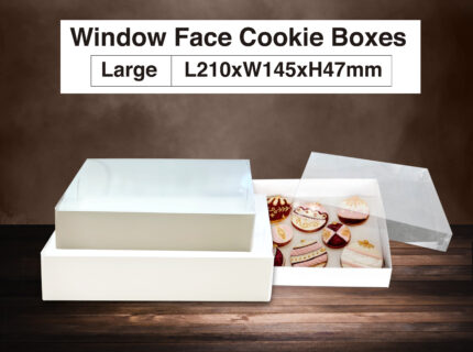 Window Face Cookie Boxes Large