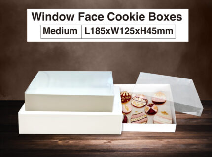 Window Face Cookie Boxes Medium