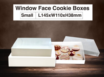 Window Face Cookie Boxes Small