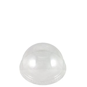 PET Clear Dome Lids For 225, 280ml Cups